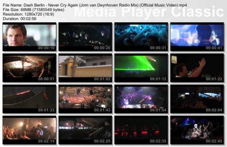 Dash Berlin - Never Cry Again (Jorn van Deynhoven Radio Mix) (Official Music Video)
