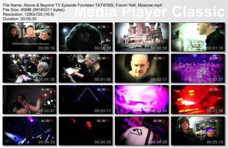 Above & Beyond TV Episode Fourteen TATW300, Moscow