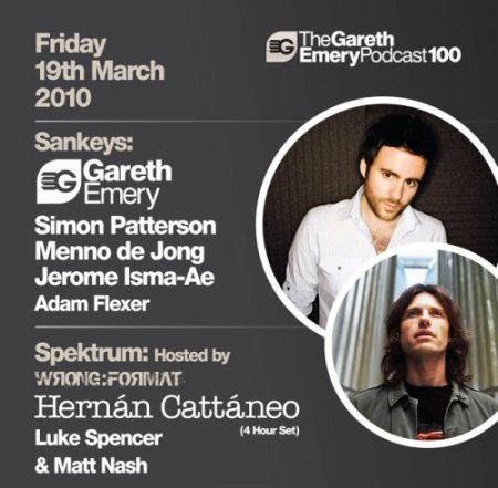 AH.FM presents - Live Broadcast The Gareth Emery Podcast 100 (19-03-2010)