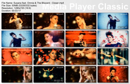 Susana feat. Omnia & The Blizzard - Closer (Official Music Video) (2010)
