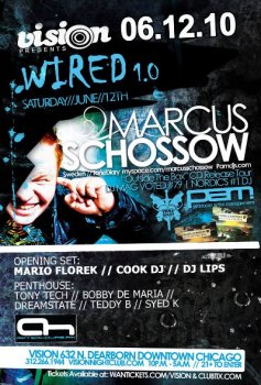 Marcus Schossow - Vision Nightclub Chicago (2010.06.12)
