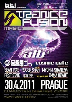 Trancefusion Magic: Live @ Prumyslovy Palac, Holesovice, Prague (30-04-2011)