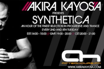Akira Kayosa - Synthetica 044 May 24th 2011 ft Joe Berelli Guest Mix on AH.FM