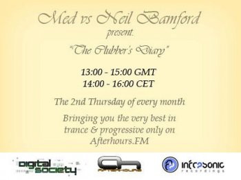 Med vs Neil Bamford - The Clubbers Diary 004 on AH.FM 09-06-2011