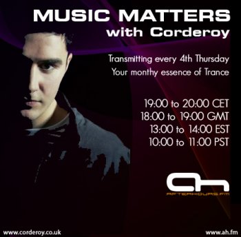 Corderoy - Music Matters 018 23-06-2011 