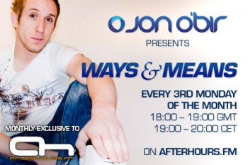 Jon O'Bir - Ways&Means Radio 018 18-07-2011