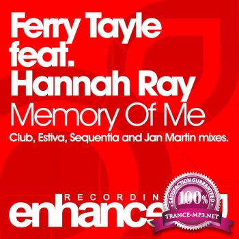 Ferry Tayle feat. Hannah Ray - Memory Of Me (Incl.Estiva Remix)-WEB-2011