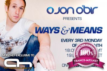 Jon OBir - Ways&Means Radio 019 15-08-2011