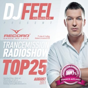 DJ Feel - TranceMission (Top 25 Of August 2011) (08-09-2011)