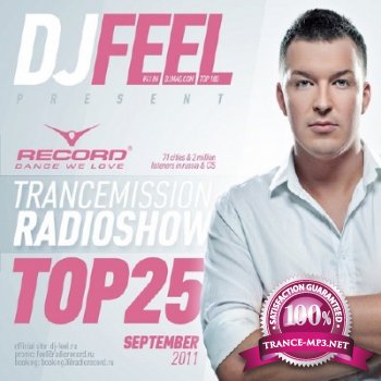 DJ Feel - TranceMission (Top 25 Of September) (29-09-2011)