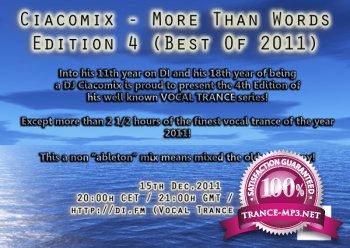 Ciacomix - More Than Words Editon 4 (Best Of 2011)