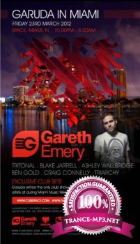 Gareth Emery - Garuda to Space in Miami (23-03-2012)