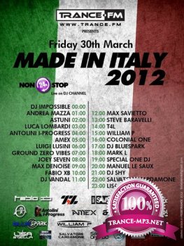 DJ SHY - Made in Italy 2012 -Part 1-