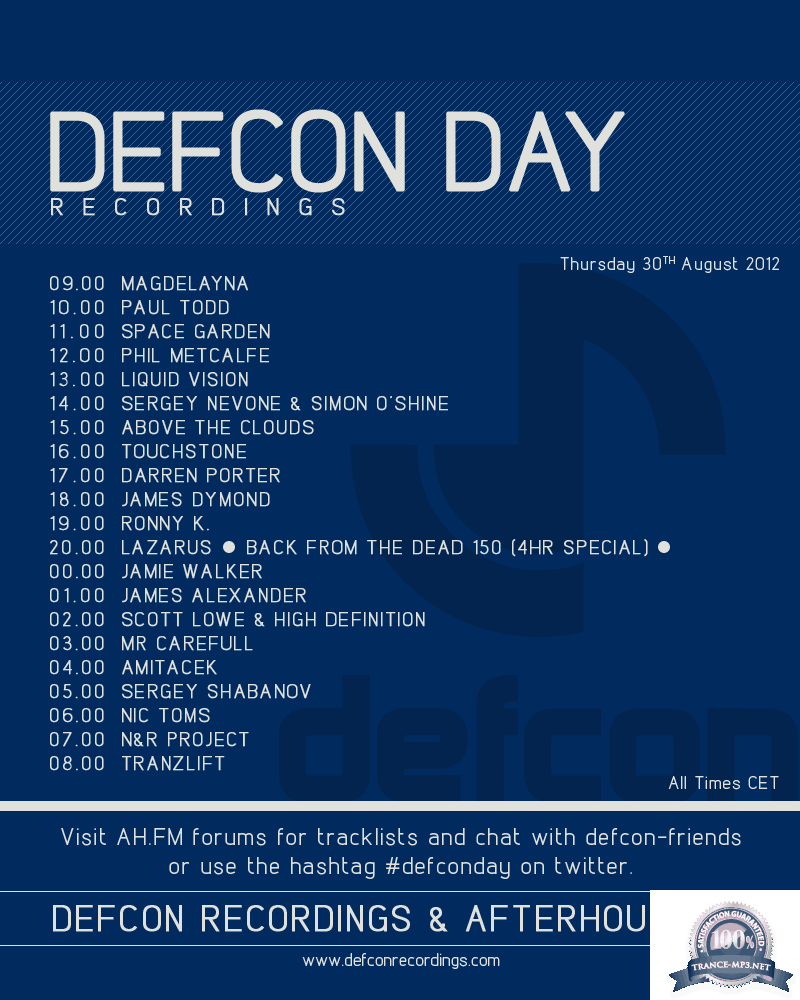 AH.FM Presents - Defcon Recordings Day 2012