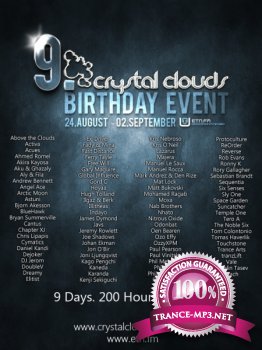 ETN.FM Presents - Crystal Clouds 9th Birthday Event!