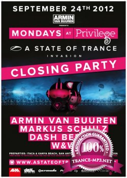 Armin Van Buuren - Asot Invasion Live From Privilege IBIZA! 24-09-2012