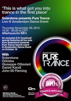 Solarstone presents Pure Trance LIVE at ADE 2012 - an exclusive 8 hr Broadcast
