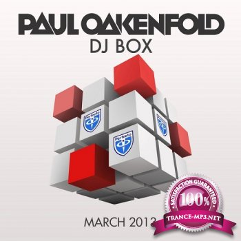 Paul Oakenfold  DJ Box: March 2013