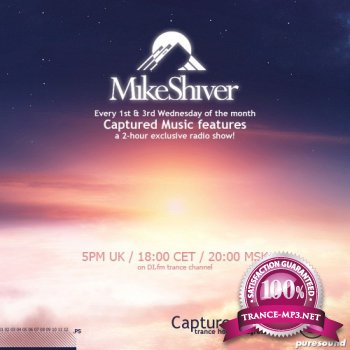 Mike Shiver Presents - Captured Radio Episode 333 with guest Eleven.Five (31-07-2013)