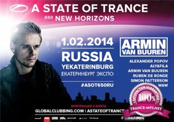 Armin van Buuren - A State Of Trance Episode 650 - Live at Yekaterinburg (2014-02-01)