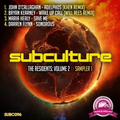 Subculture The Residents Volume 2 Sampler 1 (2015)