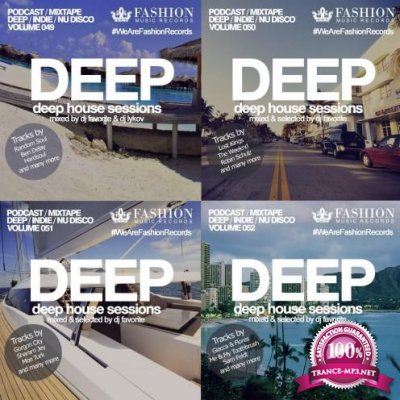 DJ Favorite - Deep House Sessions 4CD (October 2015)