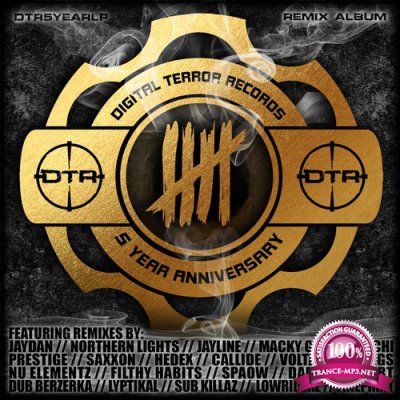 Digital Terror Records '5 Year Anniversary' Remix LP (2015)