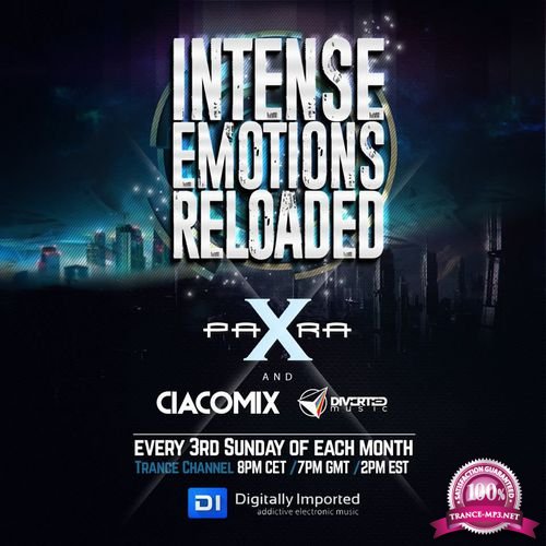 Para X & Ciacomix - Intense Emotions Reloaded 010 (2017-05-21)