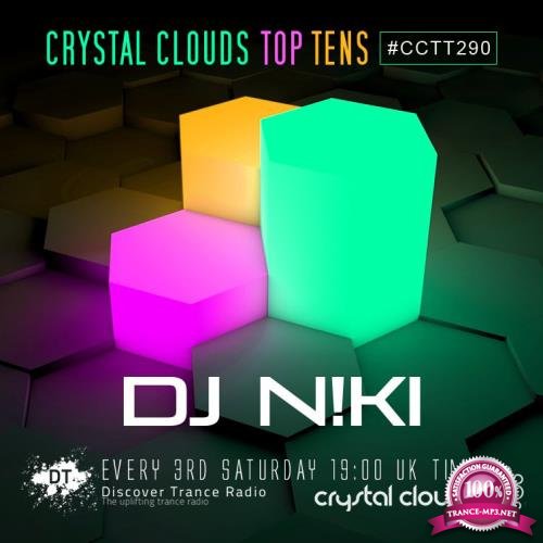 DJ N!ki - Crystal Clouds Top Tens 290 (2017-09-16)