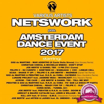 Netswork Pres. Amsterdam Dance Event 2017 (2017) FLAC