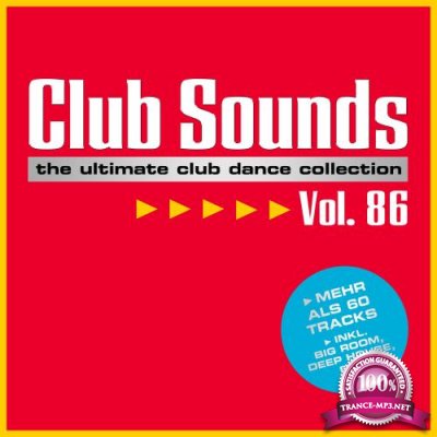 Club Sounds: The Ultimate Club Dance Collection Vol. 86 (2018)