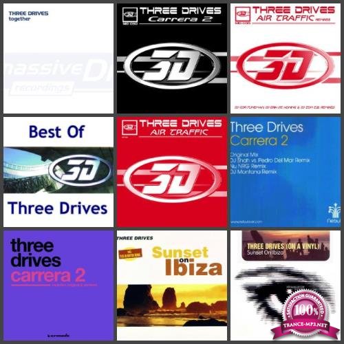Three Drives - 9 Releases (tracks, tracks+.cue) (2001-2011) FLAC