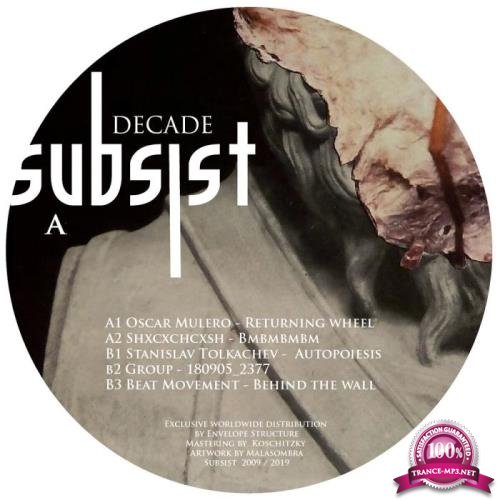 Subsist Records - Decade (2019)