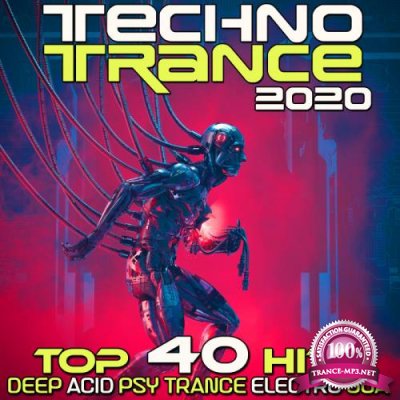 Techno Trance 2020: Top 40 Hits Deep Acid Psy Trance Electro Goa (2019)