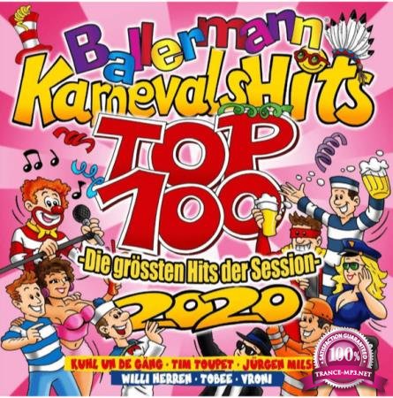Ballermann Karnevals Hits Top 100: Die Groessten Hits Der Session [2CD] (2020)