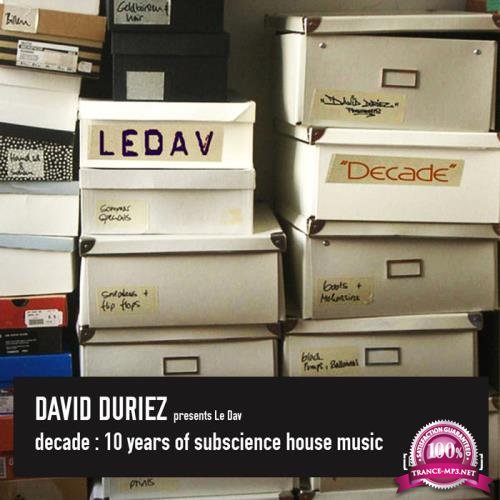 David Duriez - Decade: 10 Years Of Subscience House Music (2020)