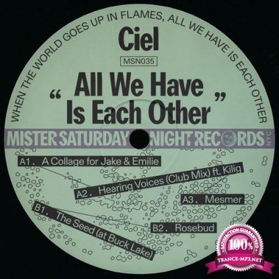 Ciel - All We Have Is Each Other (2021)