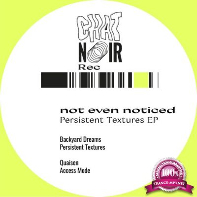 Not Even Noticed - Persistent Textures EP (2021)