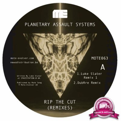 Planetary Assault Systems - Rip The Cut (Remixes) (2022)