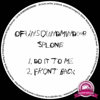 splonie - Do it To Me / Front Back (2022)