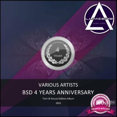 Bsd 4 Years Anniversary - Tech & House (2022)