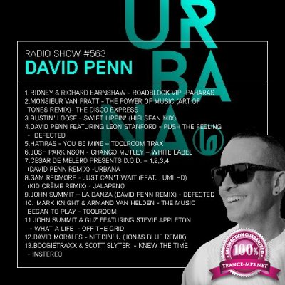 David Penn - Urbana Radio Show 564 (2022-09-17)