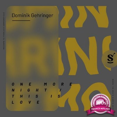 Dominik Gehringer - One More Night / This Is Love (2022)