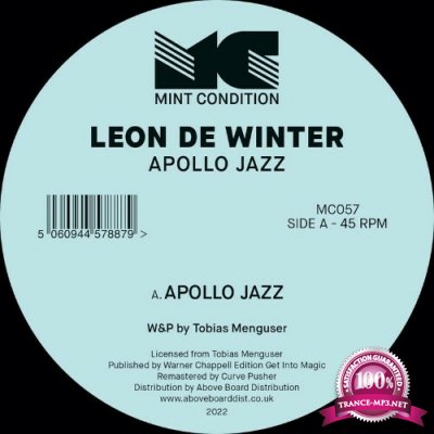 Leon de Winter - Apollo Jazz (2022)