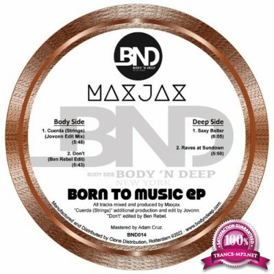 MAXJAX - Born To Music (2022)