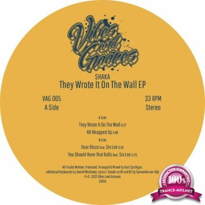Shaka feat Six Lee - They Wrote It On The Wall EP (2022-11-04)